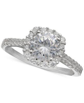 Giani Bernini - Cubic Zironia Halo Ring