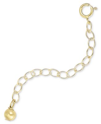 Giani Bernini - 18k Gold over Sterling Silver Extension Chain, 2 Inch Chain Extender