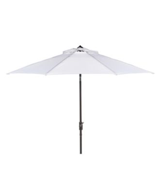 Safavieh - Ortega 9' Auto Tilt Crank Umbrella, Quick Ship