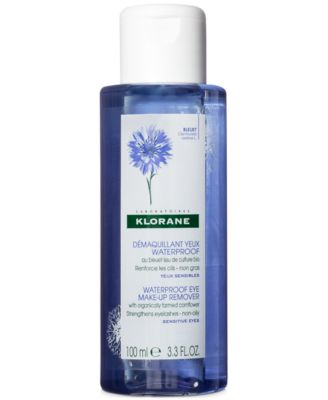 Klorane - Waterproof Eye Make-Up Remover With Organically Farmed Cornflower, 3.3-oz.