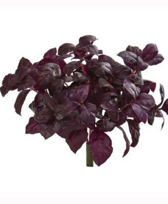 Nearly Natural - 11in. Basil Artificial Plant Set of 6