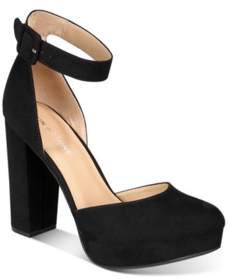 Sun + Stone - Estrella Block-Heel Pumps