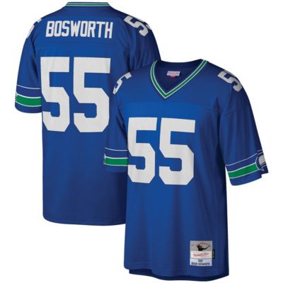 Mitchell & Ness - Men's Brian Bosworth Royal Seattle Seahawks Legacy Replica Jersey