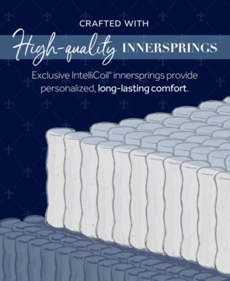 Stearns & Foster - Estate 15" Firm Euro Pillowtop Innerspring Luxury Mattress Set - Twin XL
