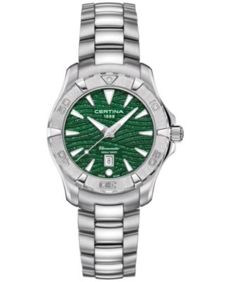 Certina - Women's Swiss DS Action Stainless Steel Bracelet Watch 34mm