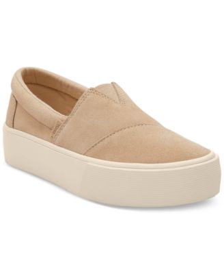 TOMS - Women's Fenix Canvas Slip-On Platform Sneakers