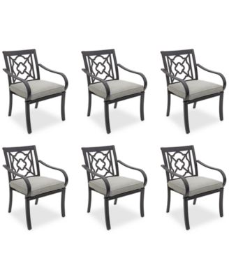 Agio - St Croix Outdoor 6-pc Dining Chair Bundle Set