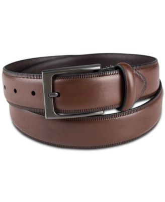 Alfani - Men's Embossed Edge Belt