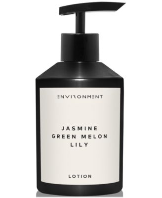 ENVIRONMENT - Jasmine, Green Melon & Lily Lotion (Inspired by 5-Star Luxury Hotels), 10 oz.