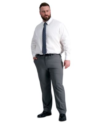Haggar - Men's Big & Tall Classic-Fit Premium Comfort Dress Shirt