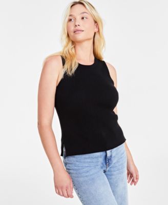 On 34th - Women's Ribbed Crewneck Sweater Tank