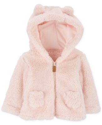 Carter's - Baby Faux-Sherpa Hooded Jacket
