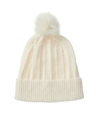 Isotoner - Women's Classic Chenille Beanie with Cuff Pom