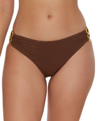 Trina Turk - Women's Glimmer Buckle Hipster Bikini Bottoms
