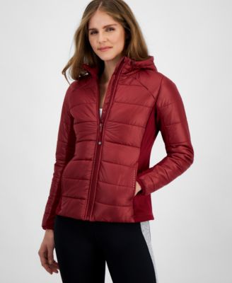 ID Ideology - Women's Hooded Puffer Jacket, Created for Macy's