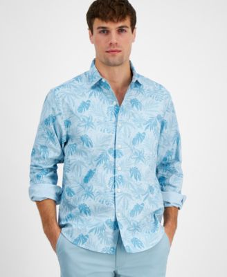 Tommy Bahama - Men's Digital Palms Regular-Fit Printed Button-Down Shirt