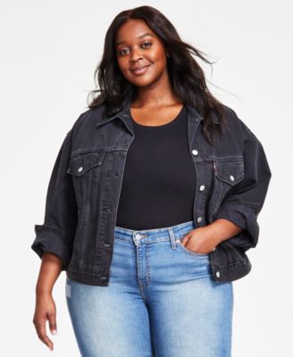 Levi's - Plus Size '90s Cotton Denim Trucker Jacket