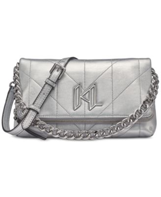KARL LAGERFELD PARIS - Lavande Leather Crossbody