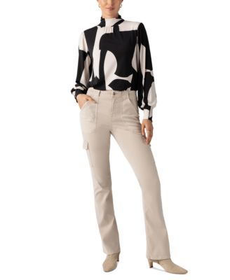 Sanctuary - Women's On The Spot Mock Neck Blouse