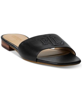 Lauren Ralph Lauren - Women's Everly Slide Flat Sandals