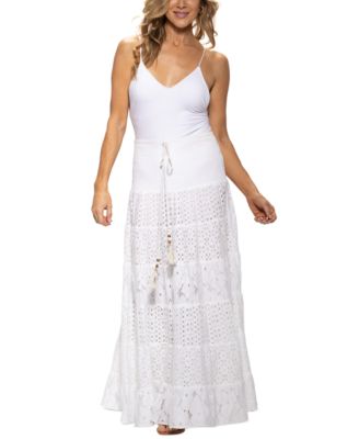 Dotti - Women's Cotton Eyelet Convertible Cover-Up