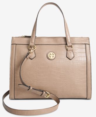 Giani Bernini - Croc Medium Book Tote