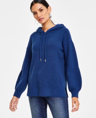 I.N.C. International Concepts - Women's Blouson-Sleeve Hoodie