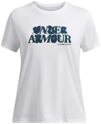 Under Armour - Big Girls Tech Wordmark Graphic Short-Sleeve T-Shirt