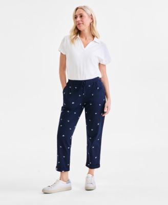 Style & Co - Pull On Cuffed Utility Pants
