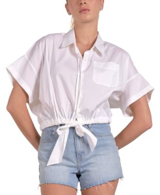 Elan - Women's Tie-Front Shirt