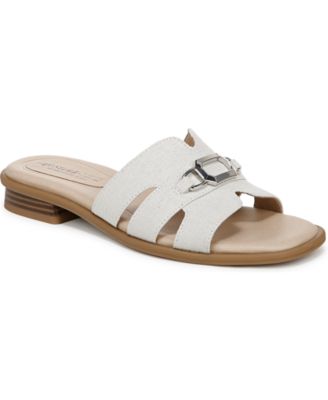 LifeStride - Women's Royalty Bit Square Open Toe Slide Sandals
