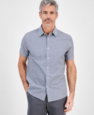 Michael Kors - Men's Classic-Fit Stripe Shirt