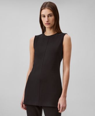 Calvin Klein - Women's Sleeveless Tailored Knit Tunic