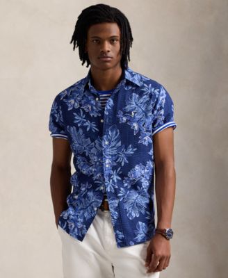 Polo Ralph Lauren - Men's Classic-Fit Tropical Seersucker Shirt