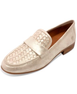 Gentle Souls - Women's Crew Woven-Vamp Loafers