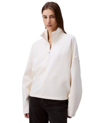 Calvin Klein Jeans - Women's Quarter-Zip Sweatshirt