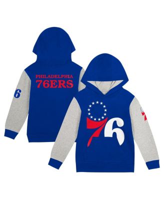 Outerstuff - Toddler Royal Philadelphia 76ers Fair Catch&nbsp;Fleece Pullover Hoodie