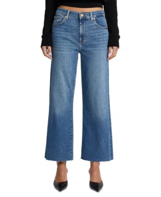 7 For All Mankind - Women's Alexa Cropped Cutoff Jeans