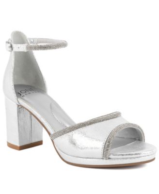 Jones New York - Women's Belizy Ankle-Strap Block-Heel Dress Sandals