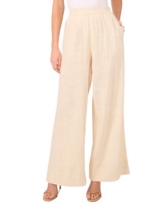 1.STATE - Women's Wide-Leg Pull-On Side-Pocket Pants