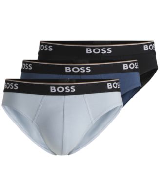 Hugo Boss - Men's Logo Power Briefs, 3-pack