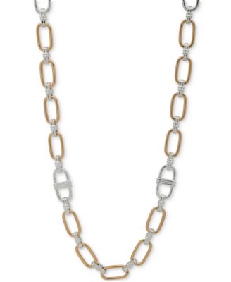 Anne Klein - Two-Tone Linked Strandage Necklace