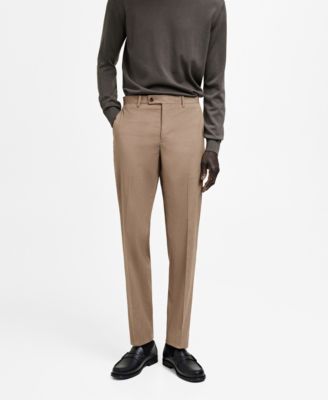 MANGO - Men's Milan EU Slim-Fit Suit Pants