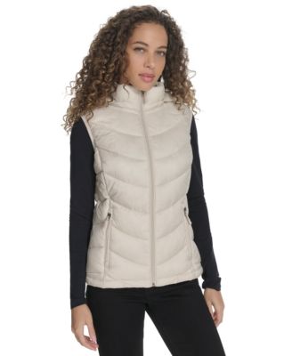 Charter Club - Women's Packable Hooded Puffer Vest