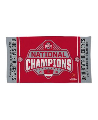 Wincraft - Ohio State Buckeyes College Football Playoff 2024 National Champions Locker Room 22" x 42" Double-Sided Towel