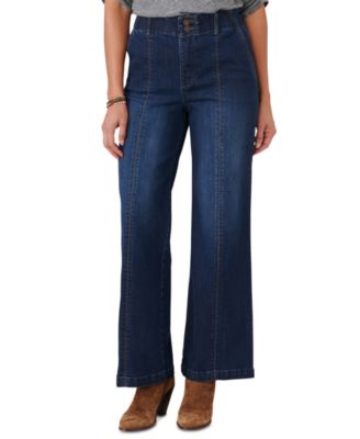 Democracy - Women's "Ab" Solution High-Rise Wide-Leg Jeans