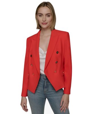 KARL LAGERFELD PARIS - Women's Compression Suiting Jacket