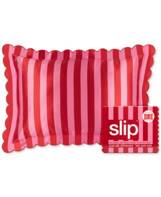 Slip - Pure Silk Queen Pillowcase With Scalloped Edge - Sunshade