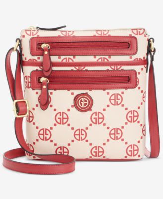 Giani Bernini - Monogram Signature North South Crossbody