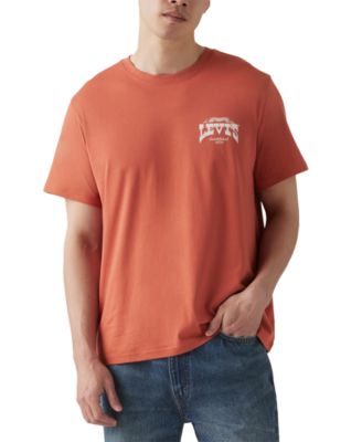 Levi's - Men's Relaxed Fit Box Tab Short Sleeve Logo Graphic Crewneck T-Shirt